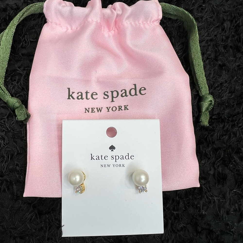 Kate Spade Pearls Of Wisdom Studs